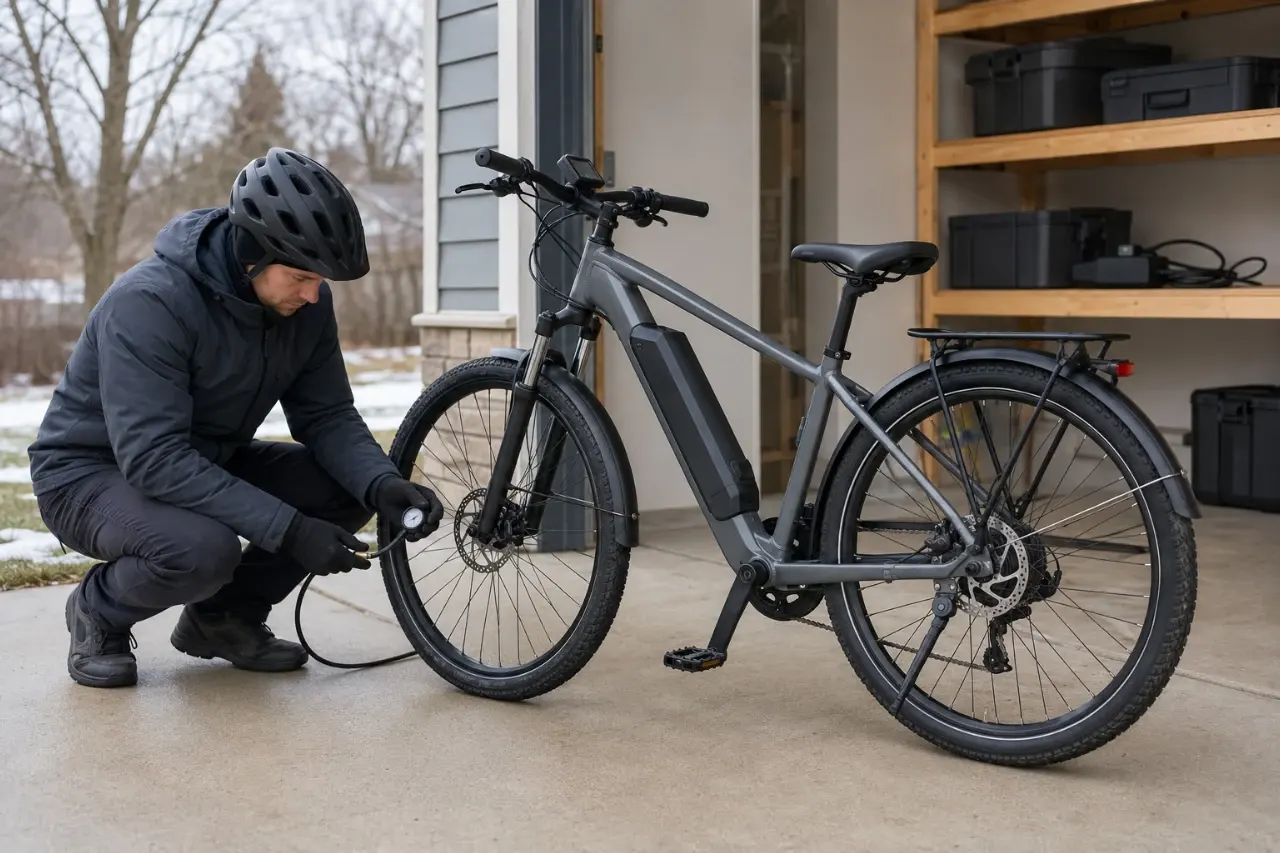 Winter E-Bike Maintenance Checklist: 10 Key Checks